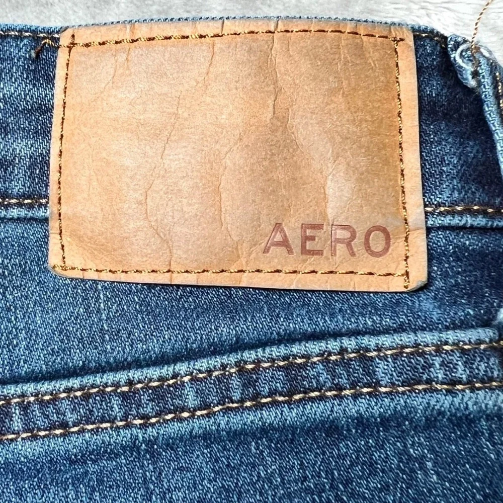 Aeropostale‎ Mens Size 30x30 Slim Premium Air Jeans Stretch Blue Denim Casual